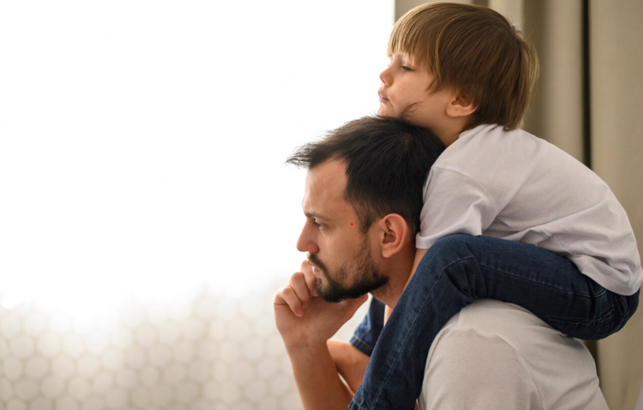 healing Inner child, father and Child